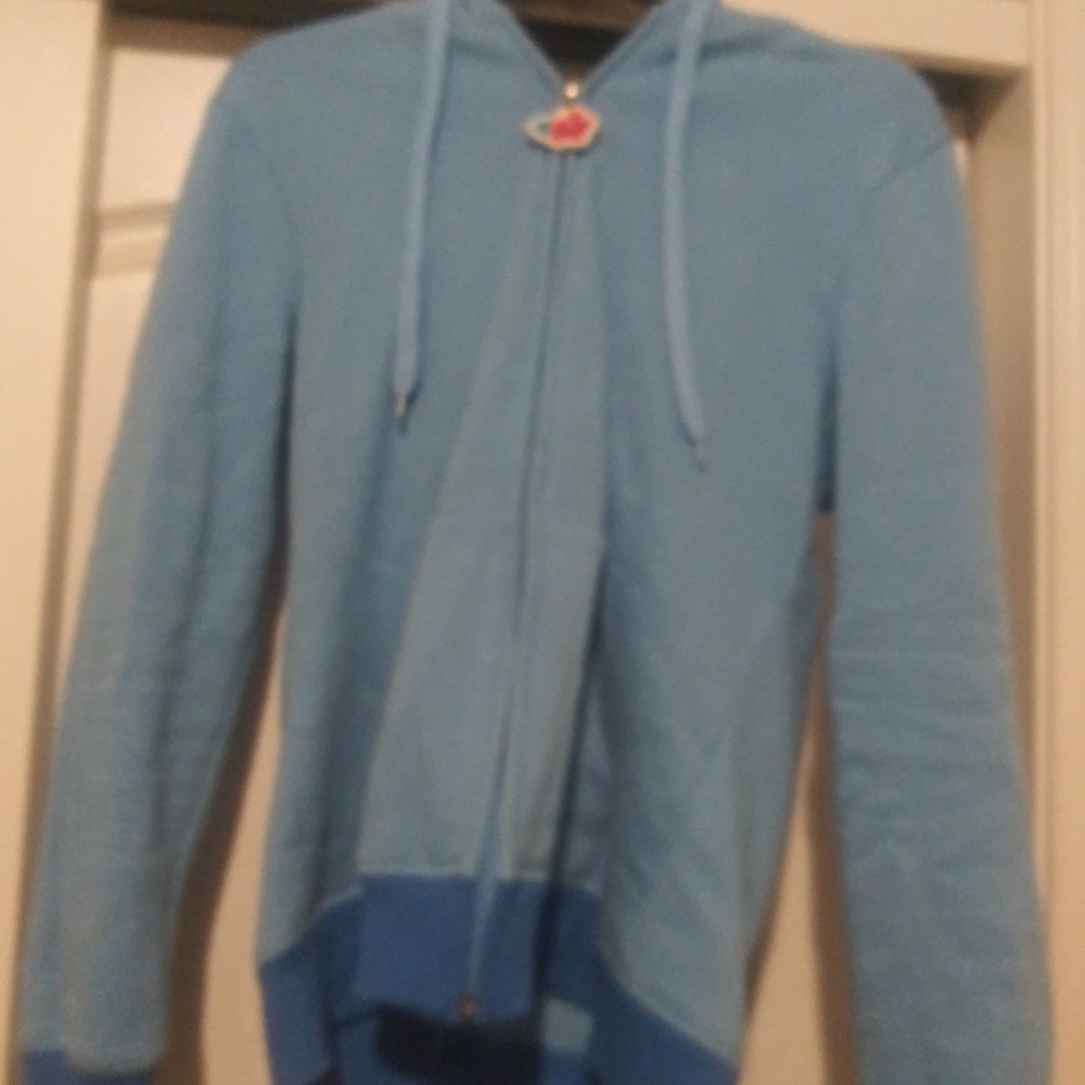 Blue stitch hoodie